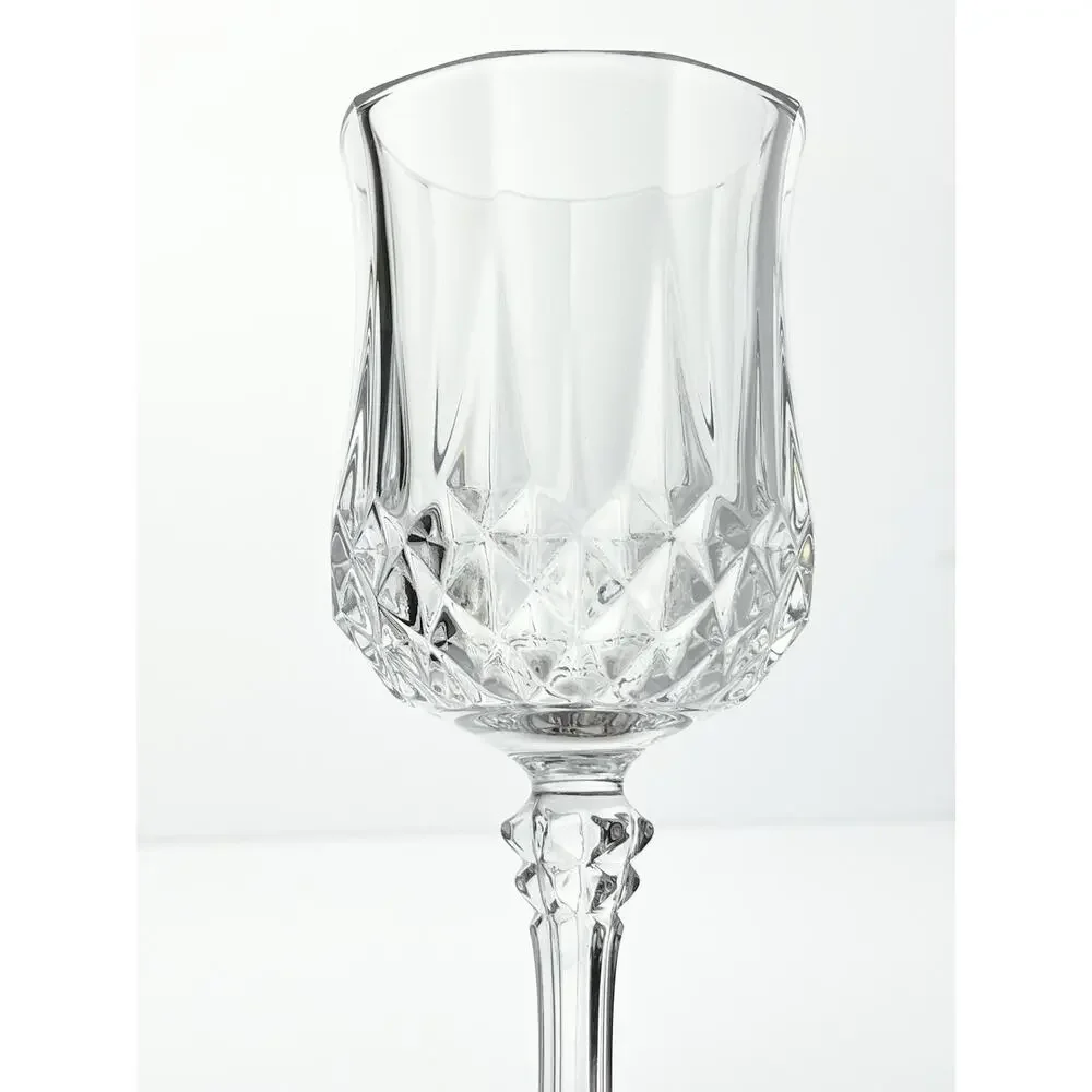 Cristal d’Arques “Longchamp” Set of 11 Crystal Water Glasses 7 1/4” 8oz